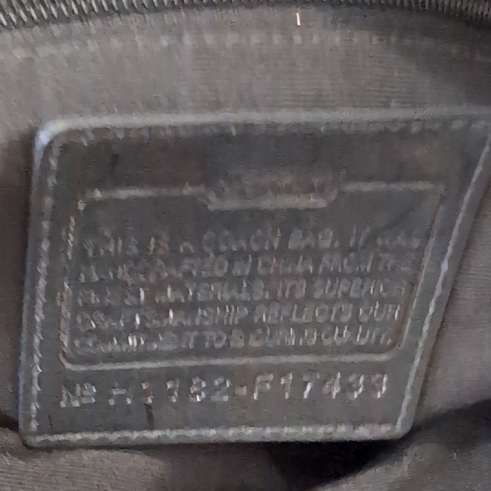 Coach Black and Gray Women's Bag - Picture 4 of 5